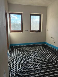 Podlahové topení Šťáhlavy