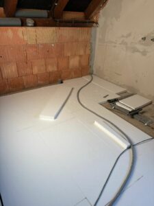 Pokládka polystyrenu Šťáhlavy